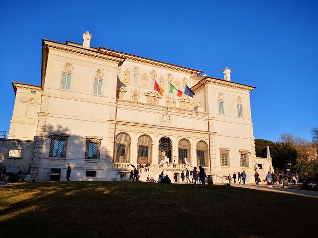 Borghese Gallery in the Borghese Gardens