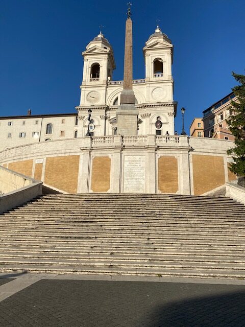 Trinita' de' Monti, Spanish steps, Rome