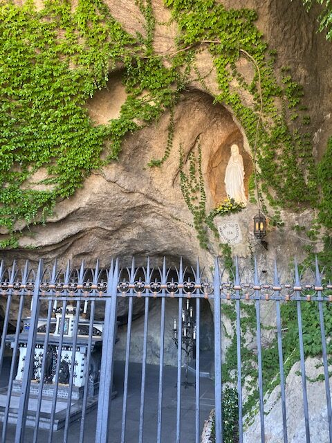 Lourdes Grotto in Vatican Gardens