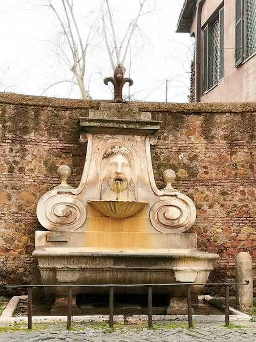 Fontana del Mascherone Rome Mask Fountain