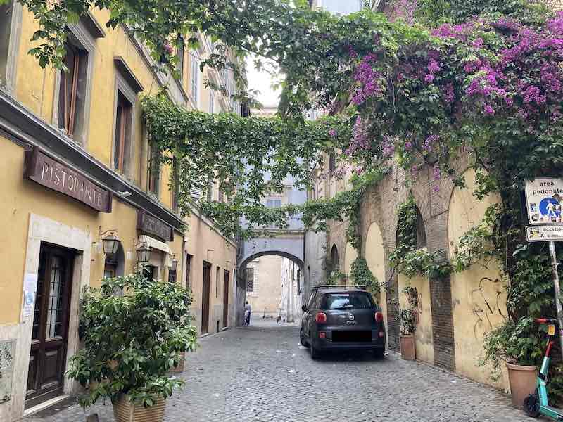 Arco di San Calisto Rome Trastevere