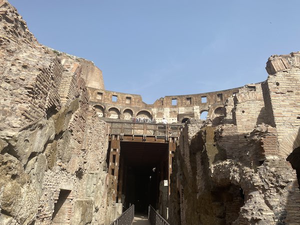 Colosseum underground passages