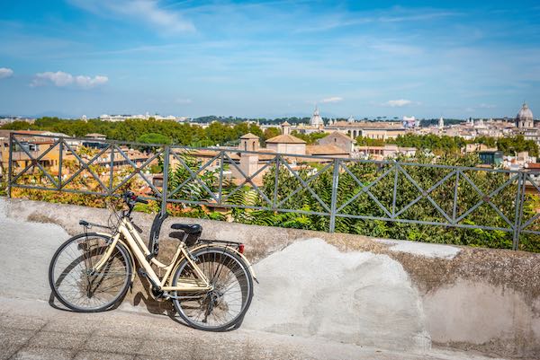 bike in Rome