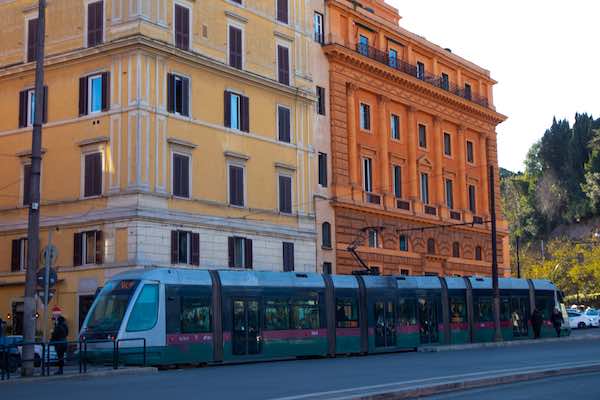 Tram in Rome