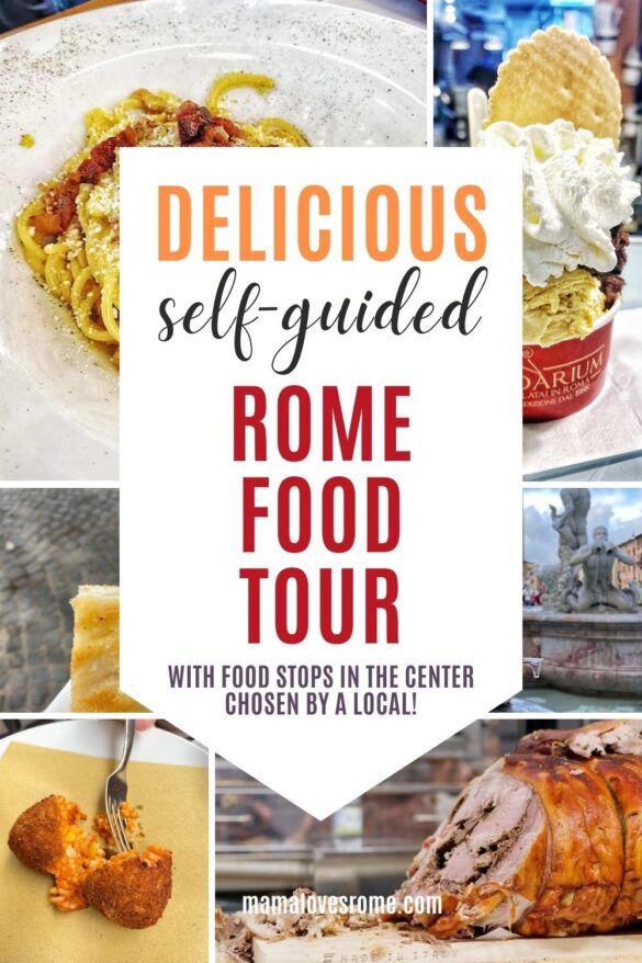 Self-guided food tour in Rome city center to taste the best of the city ...